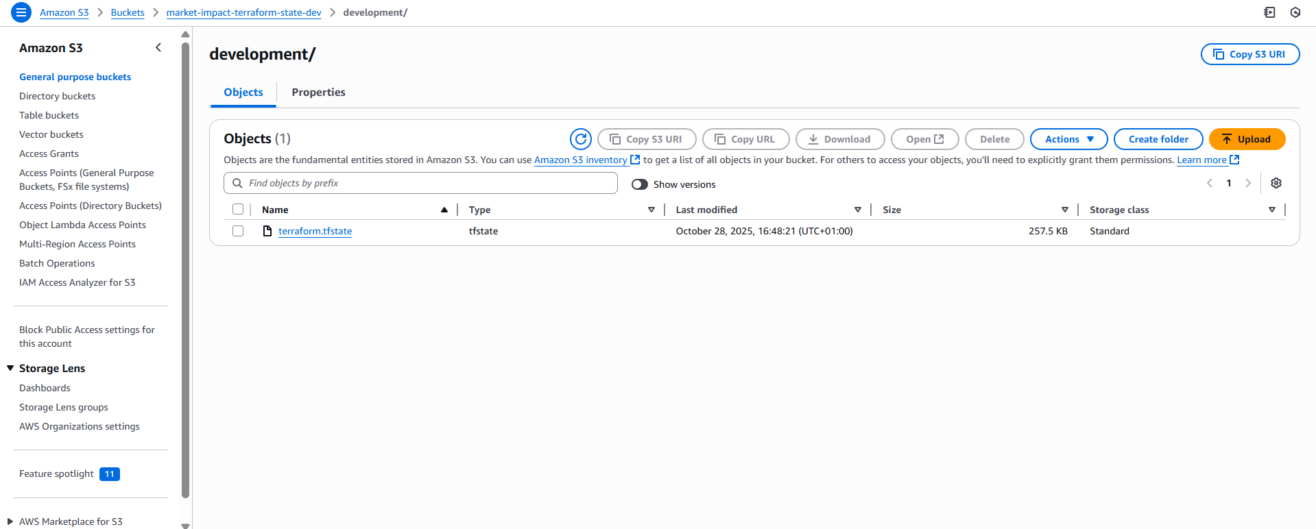 Terraform S3 Backend